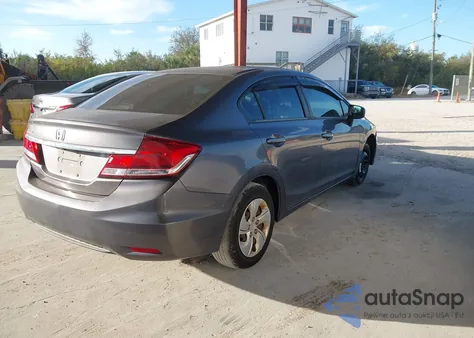 2014 Honda Civic Lx из США, поврежденный, VIN 19XFB2F56EE032324